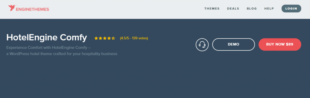 HotelEngine Comfy theme