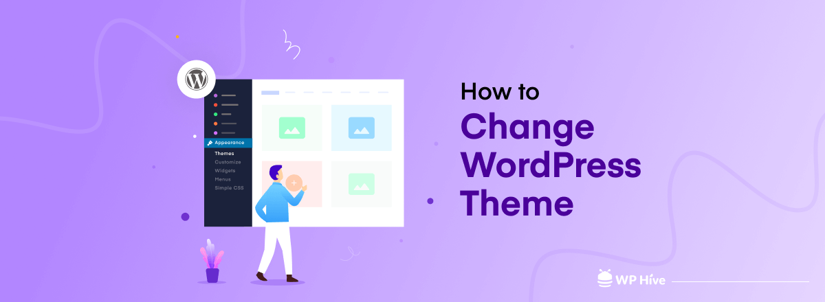 How to change wordpress theme