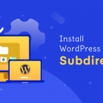 how to install wordpress in a subdirectory