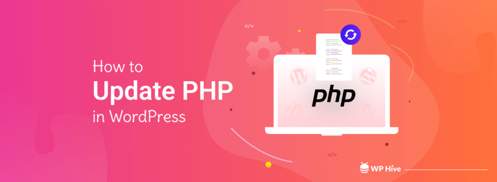 how to update PHP in WordPress