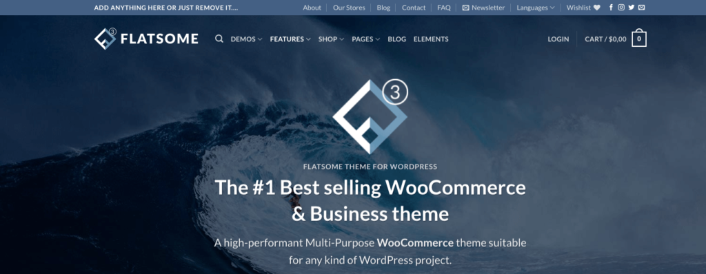 Flatsome - WordPress eCommerce theme