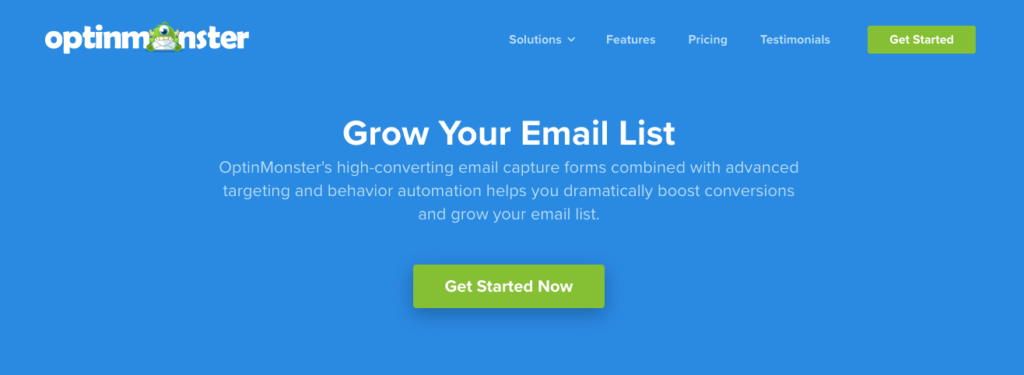 OptinMonster email marketing tool