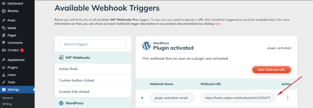 WP Webhooks Triggers