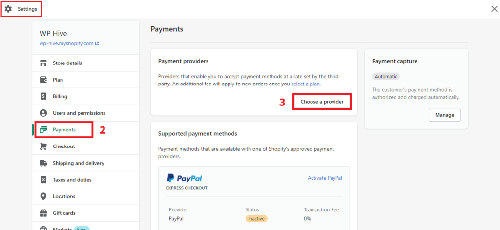 How to Add a Payment Method on Shopify