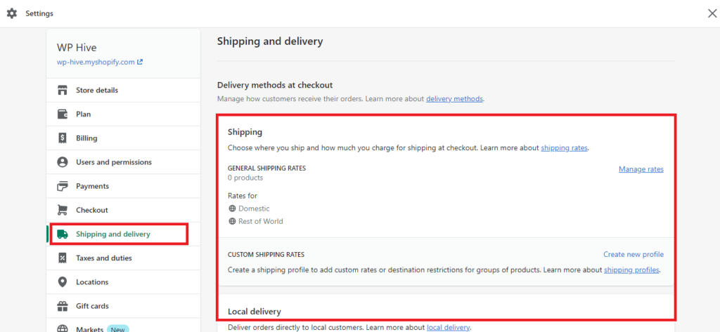How to Set Up Shipping and Delivery Options on Shopify