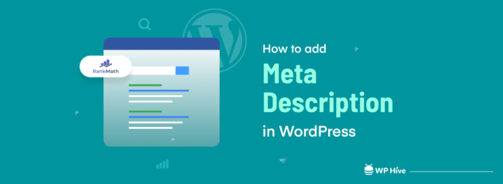 How to add meta description in WordPress