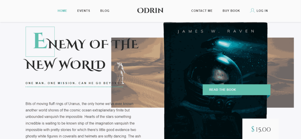 Odrin WordPress Theme