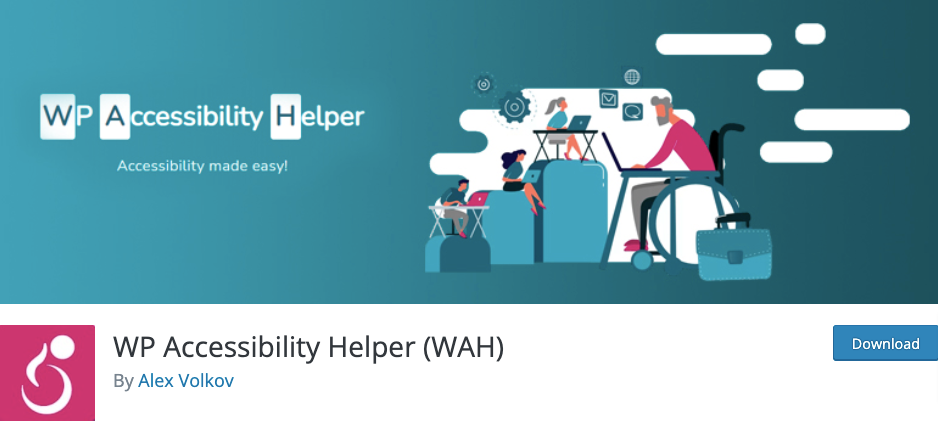 WP Accessibility helper - WordPress accessibility plugin 