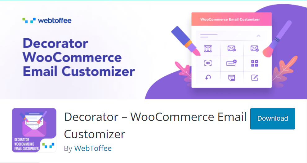 Decorator – WooCommerce Email Customizer