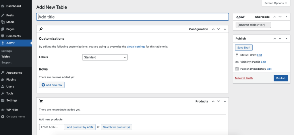 How to Create a WordPress Product Comparison Table using AAWP with Ease! 4