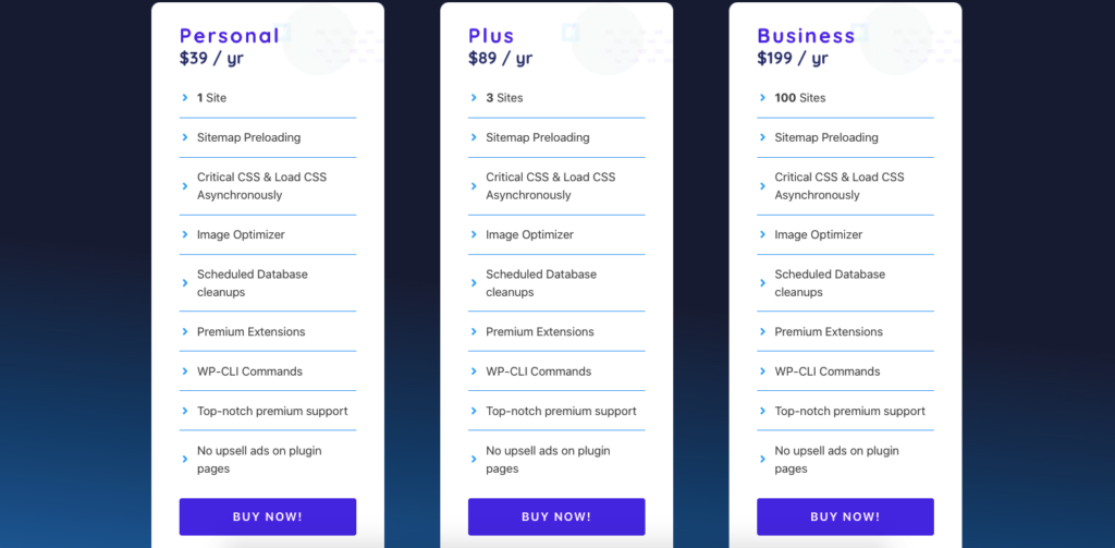 Powered Cache Pricing