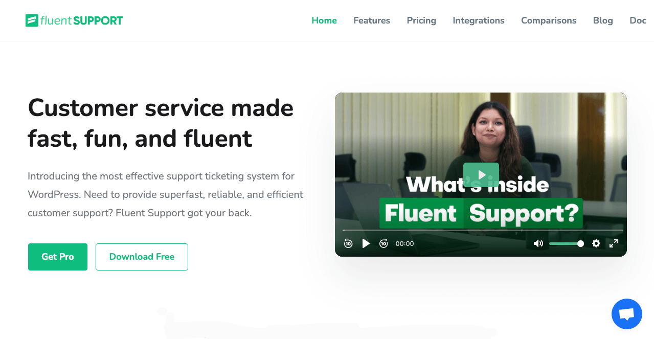 Fluent Support HelpDesk Plugin for WordPress