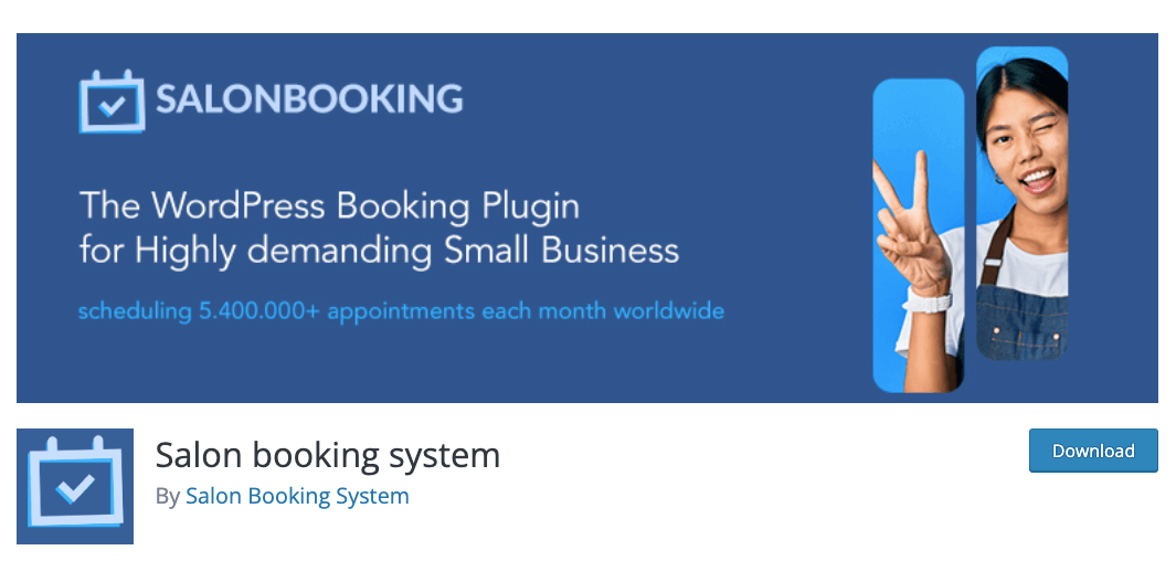 Why should you use the Salon Booking System WordPress plugin