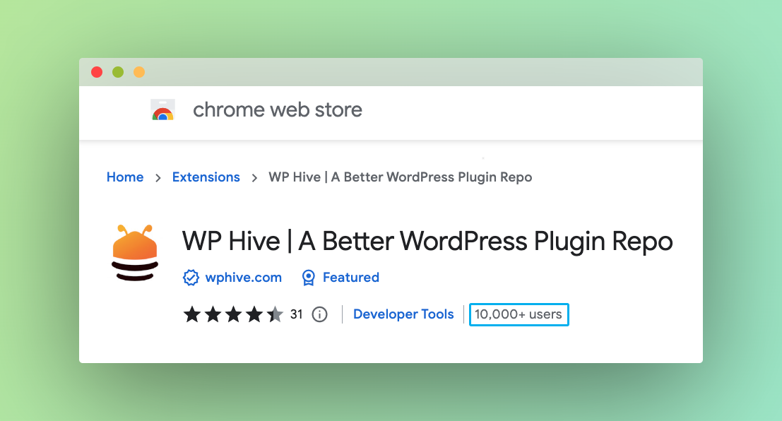 How to Install WP Hive Chrome Extension