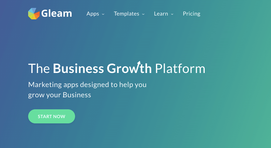 Gleam email marketing app