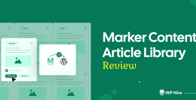 Marker Content Article Library: Your Go-to Content Marketplace for WordPress 4