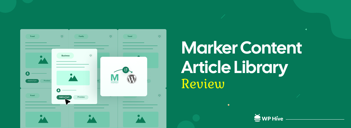 Marker Content Article Library: Your Go-to Content Marketplace for WordPress 1