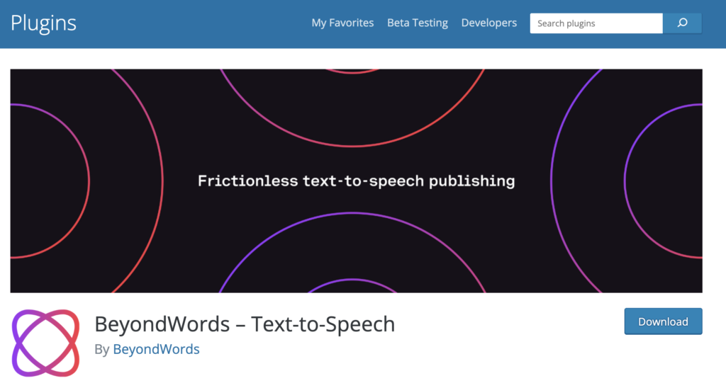 BeyondWords – Text-to-Speech By BeyondWords