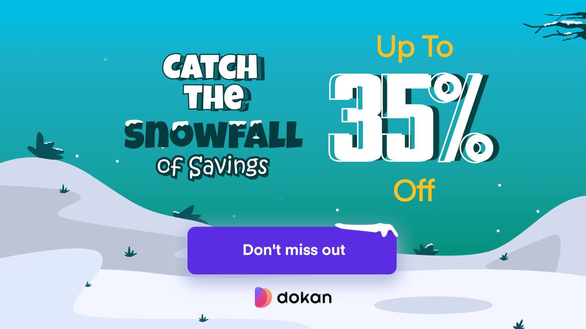 Dokan – Up to 35% Off