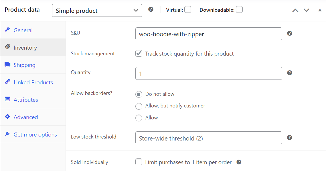 What is WooCommerce stock management and how does it work