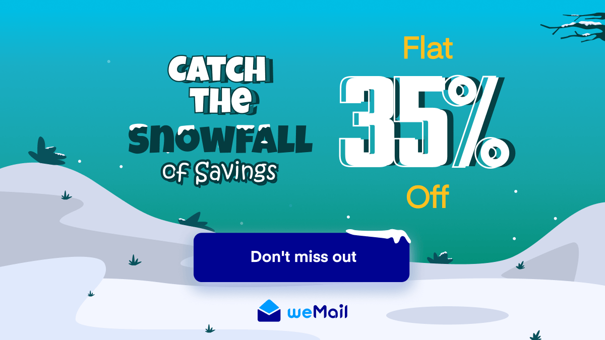 weMail – Flat 35% Off