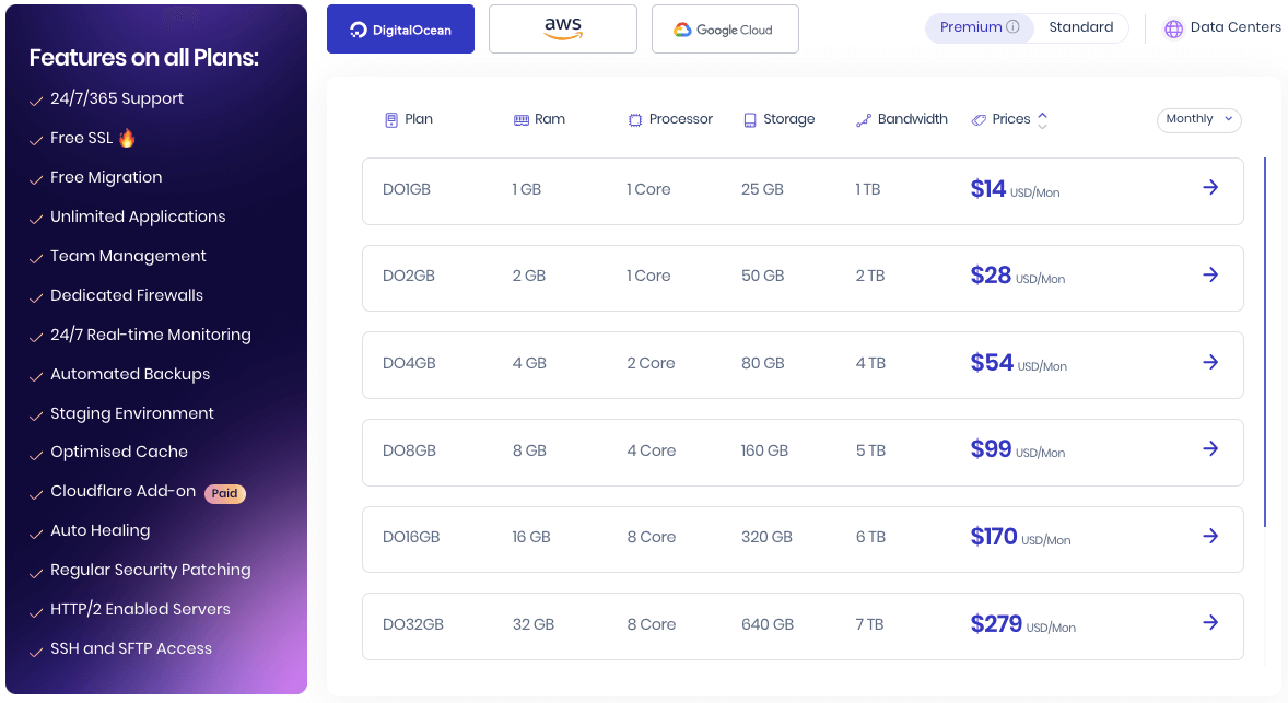 Cloudways ($14/mo): Best for Growing Businesses That Need Autoscaling