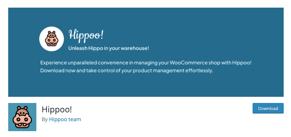 Hippoo WooCommerce plugin installation