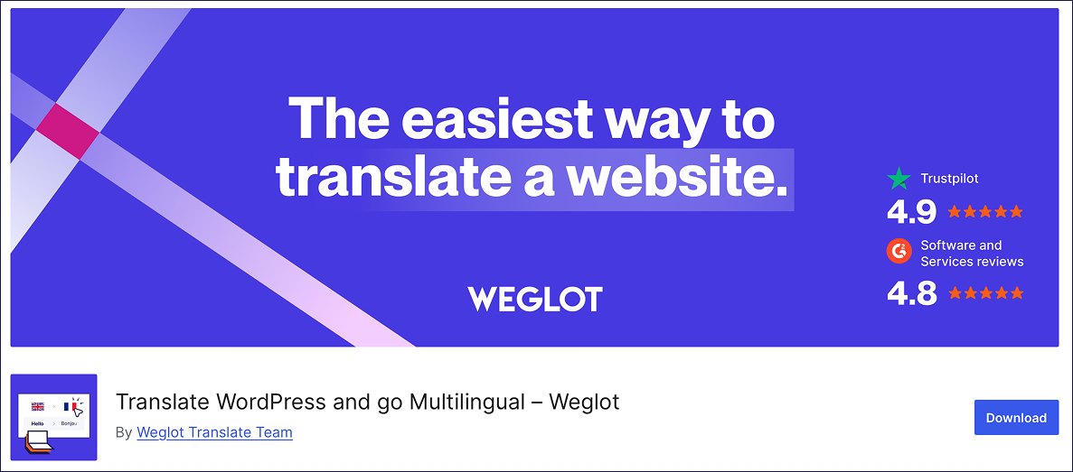 Weglot – AI Website Translation & Multilingual SEO