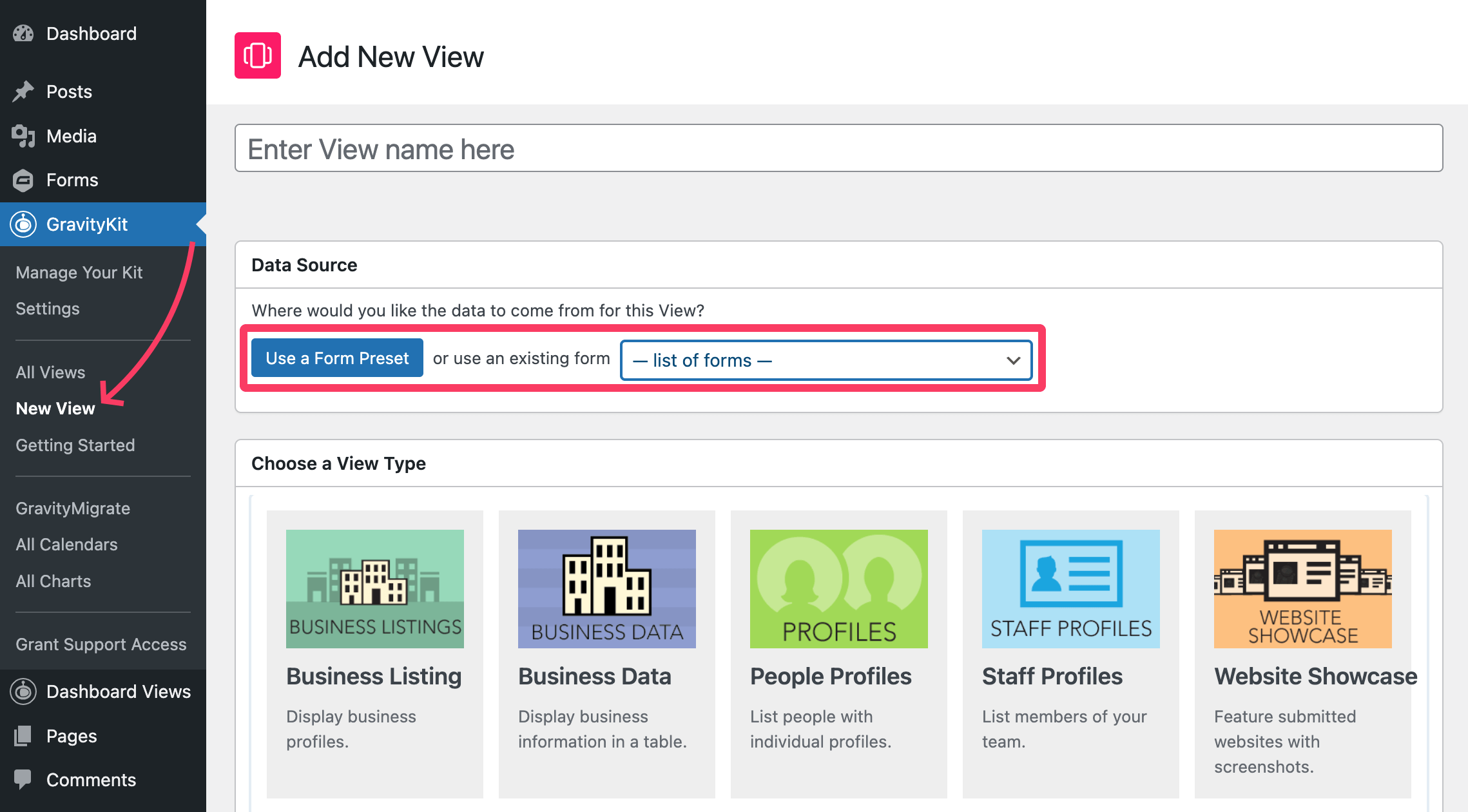 How to Show Gravity Forms Entries on Your Website Using GravityView