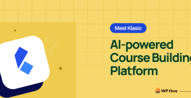 WP Hive_Meet Klasio_ AI-powered Course Building Platform