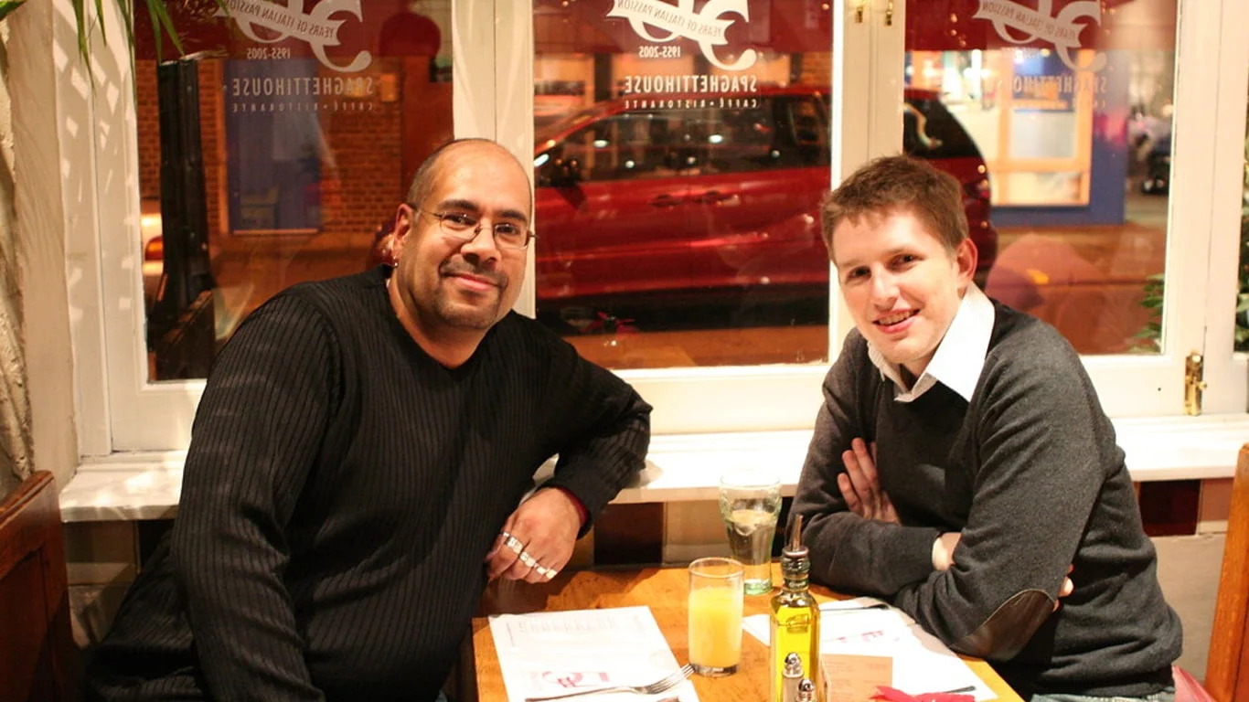 On left: Mike Little, on right: Matt Mullenweg