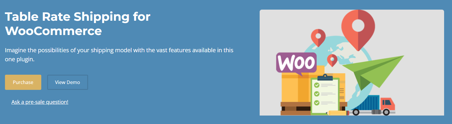 Best WooCommerce Table Rate Shipping Plugins