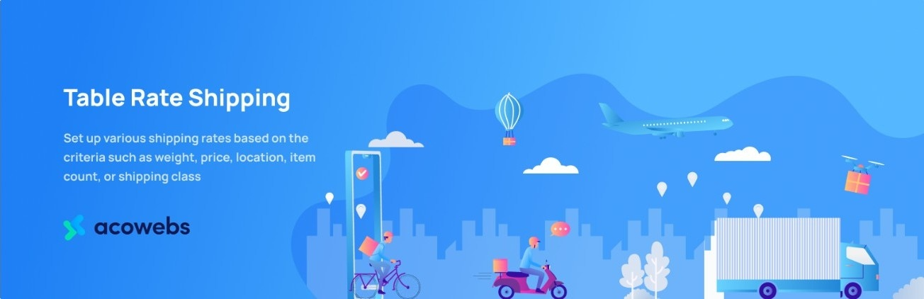 Best WooCommerce Table Rate Shipping Plugins