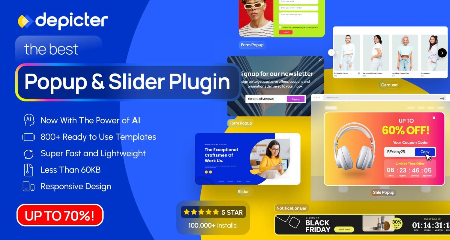 Depicter – Flat 25% Off