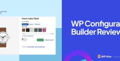 WP Configurator Builder Review