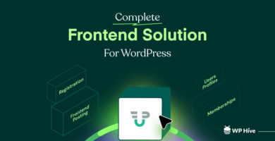 The Complete Frontend Posting and User Management Plugin for WordPress
